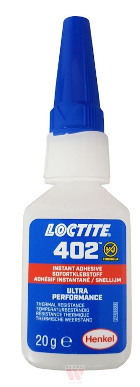 Loctite 402 Ultra Performance 20g Instant Adhesive