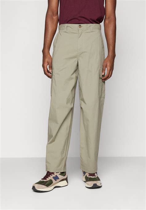 Selected Homme Loose Evan Pant Pantalones Cargo Vetiververde Oliva