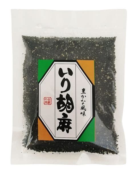 Roasted Sesame Seeds Black Iri Goma Kuro 100g Deans Fujiya