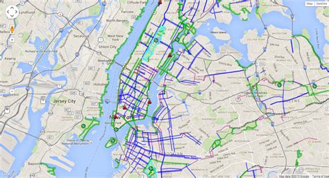 Nyc Bike Maps New York Citys Bicycle Paths Bike Lanes And Greenways