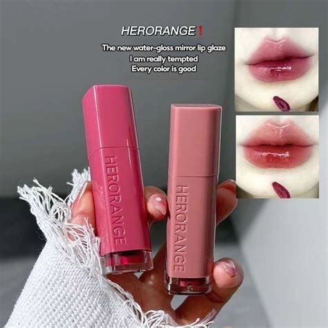 Herorange Herorange Mirror Gloss Lip Gloss Mirror Water Gloss Glass Lip