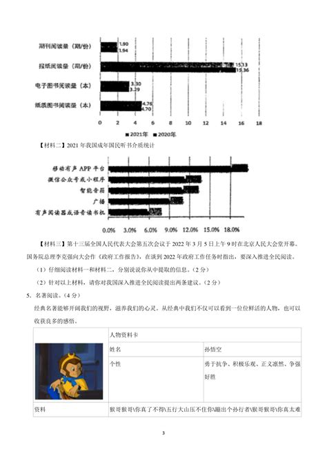 云南省昆明市西山区2023 2024学年七年级上学期期末语文试卷（含解析） 21世纪教育网