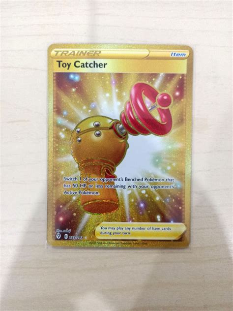 Pok Mon Evolving Skies Toy Catcher Gold Secret Rare