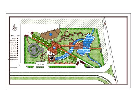 Park In Autocad Cad Download 4 93 Mb Bibliocad