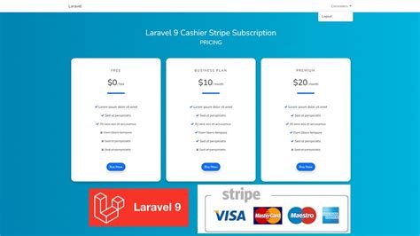 Laravel 9 Cashier Stripe Subscription YouTube