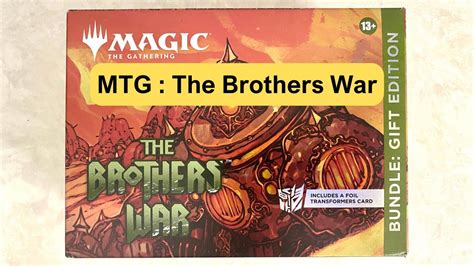 Unboxing Magic The Gatherings The Brothers War T Bundle A