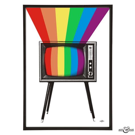 TV Colour - Stylish Pop Art - Bespoke & Custom Art | Art & Hue