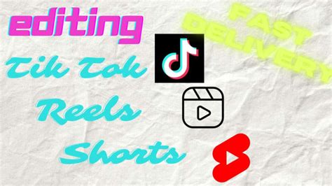 Edit Your Tiktoks Ig Reels And Yt Shorts By Asmabkl Fiverr