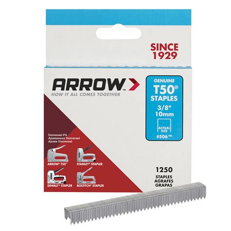 Pack 1250 Grapas Arrow 3 8 T50 952576