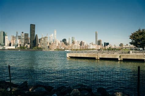 New York City Skyline from Queens, United States Stock Photo - Image of queens, building: 265992634