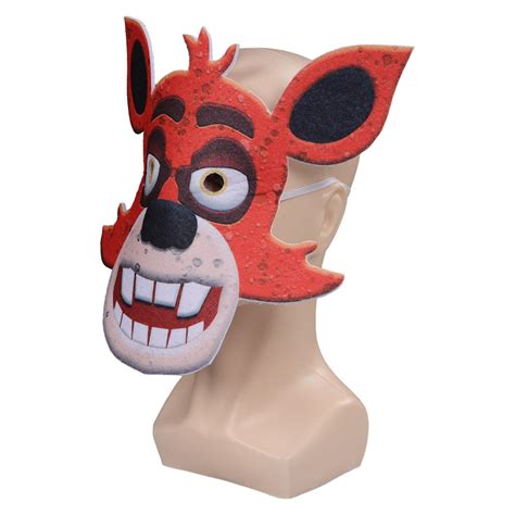 Fnaf Five Nights At Freddys Foxy Cosplay Masks Halloween Costume Prop