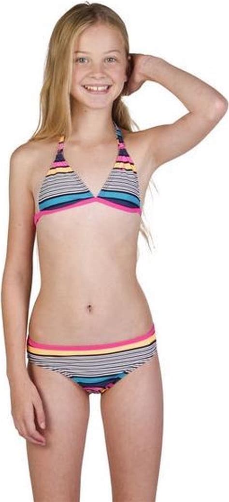 Protest SUZY 18 JR Triangle Bikini Meisjes Pink Pink Maat 152 Bol