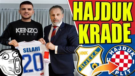 ATOMSKI HAJDUK SKUPLJA IGRAČE RIJEKE I DINAMA SELAHI JE SLJEDEĆI