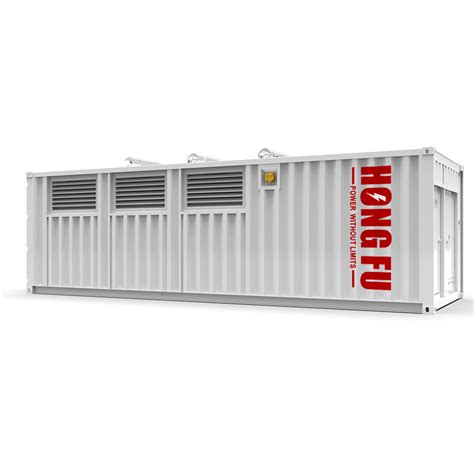 1600kw2000kva 1760kw2200kva Big Power Station Containerized Perkins