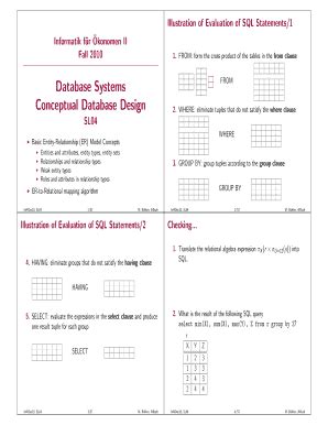 Fillable Online Files Ifi Uzh Database Systems Conceptual Database