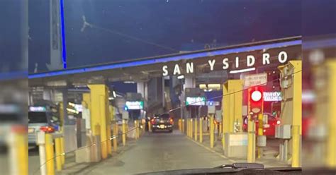 Pocas filas en garitas de Otay y San Ysidro por Día de Acción de