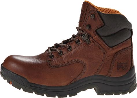 Timberland PRO 55398 Women's Titan Soft Toe 6-in Work Boots, Brown, Size 7.0 y3G | eBay