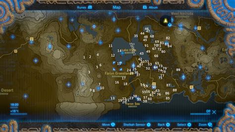 Zelda Breath Of The Wild Korok Seeds Map - Maps For You