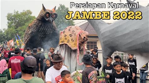 Persiapan Arak Arakan Jambe Kertasemaya Indramayu Youtube