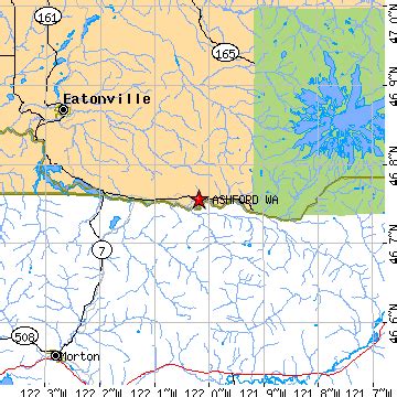 Ashford, Washington (WA) ~ population data, races, housing & economy