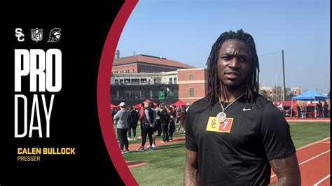 Calen Bullock USC Pro Day 2024 YouTube