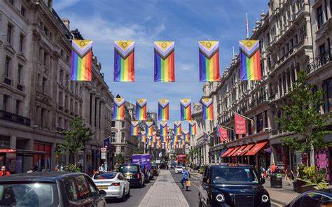 Pride Flags Will Be Put Up On Regent Street Again Soon