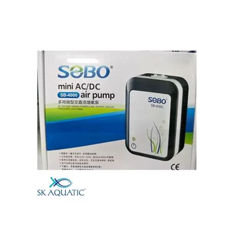 Sobo Sb Mini Ac Dc Air Pump