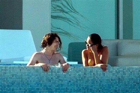 EIZA GONZALEZ and Timothee Chalamet at a Pool in Cabo 06/20/2020 – HawtCelebs