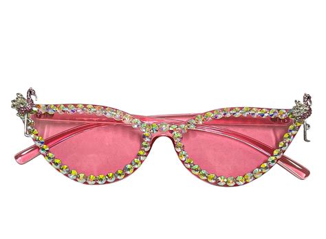 Pink Flamingo Sunglasses Etsy