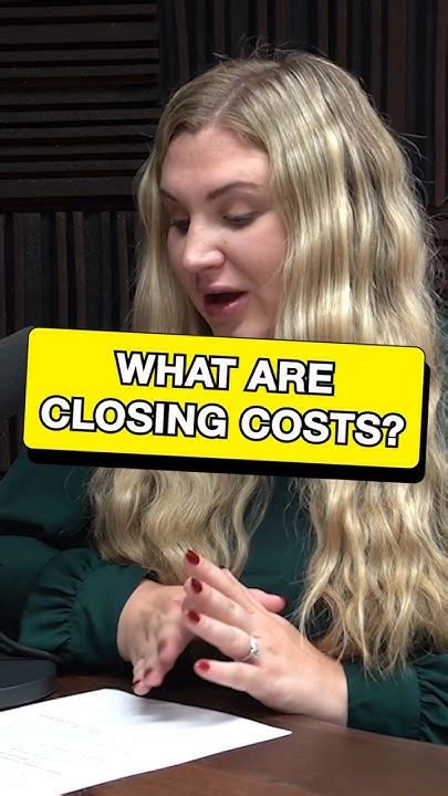 What Are Closing Costs For Homebuyers Shorts Loan Youtube