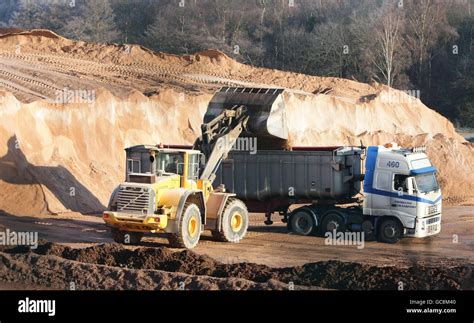 Winter weather. Winsford Rock Salt Mine in Cheshire Stock Photo - Alamy