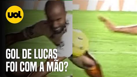 GOL DE LUCAS MOURA FOI A MÃO VÍDEO DE ÂNGULO QUE VAR NÃO VIU