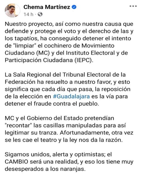 Sala Regional Del Tepjf Suspende Recuento De Votos Para La Alcald A De