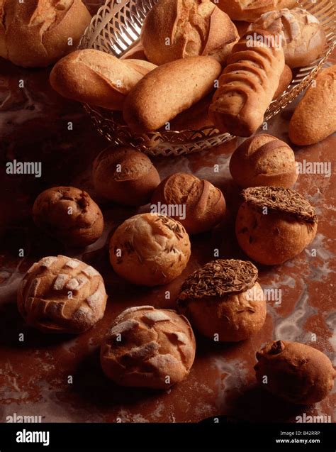 Little Fancy Breads Stock Photo Alamy