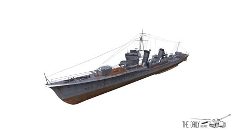 Japanese Destroyer Shinonome Tier Vi Pictures Armour Stats