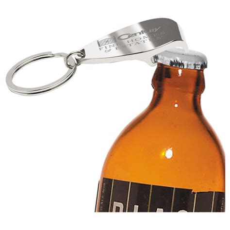 ELITE Laser Engraved Metal Bottle Opener Keyholder Innovation Line