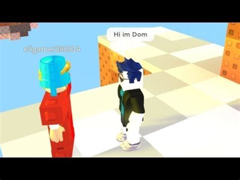 Dom Trolling Roblox Skywars YouTube