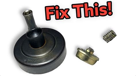 How To Remove Replace The Captive Bolt On A Weed Eater Clutch Bell