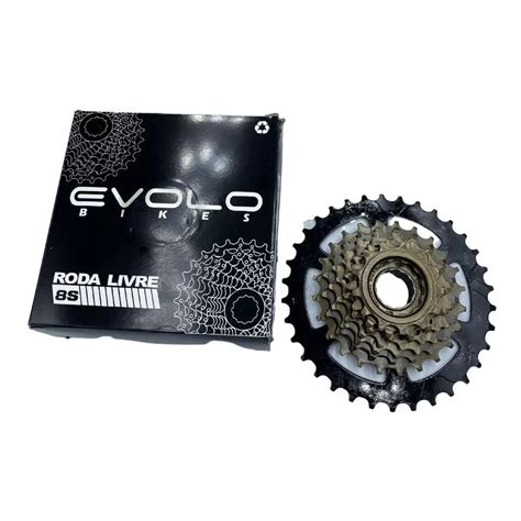 Roda Livre Catraca Bicicleta Evolo Marchas Mtb Rosca V Bike