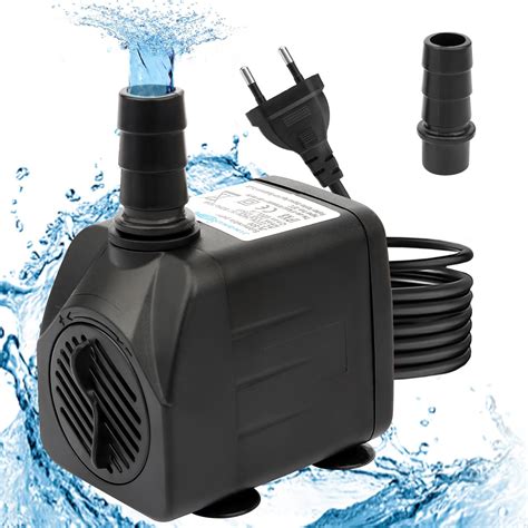 Pompe à Eau Submersible 800L H 16W Pompe Eau Aquarium Ultra silencieux