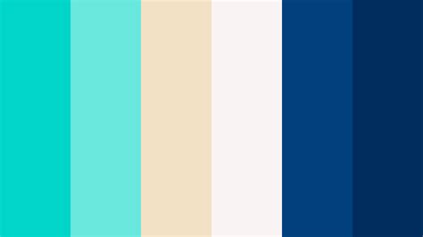 Beautiful Island Color Palette Color Palette Blue Colour Palette