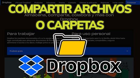 C Mo Compartir Archivos O Carpetas En Dropbox F Cil Youtube