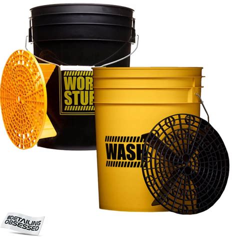 Work Stuff Bucket Wash Rinse L Wiadra Detailing Za Z Z