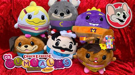 Chuck E Cheese Gumballs Cutie Beans Plush By Fiesta Review YouTube