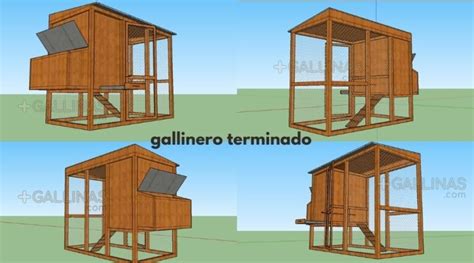 COMO HACER UN GALLINERO Fácil Planos 2024