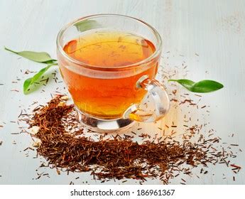 Cup Rooibos Tea On Wooden Table Stock Photo Edit Now