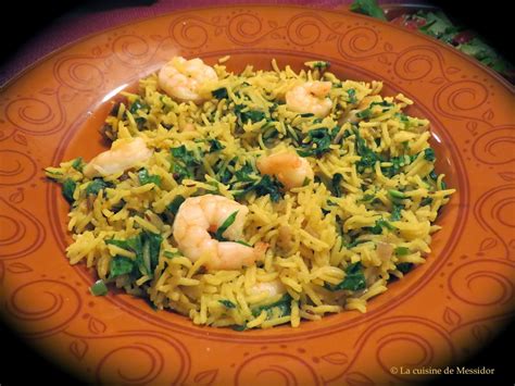 La Cuisine De Messidor Biryani Aux Crevettes