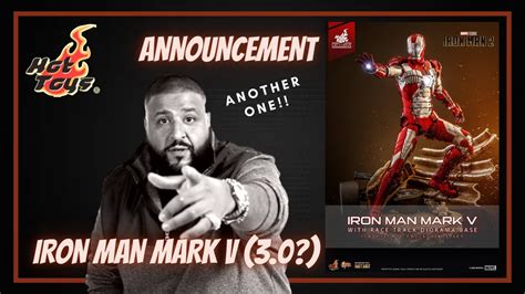 Hot Toys Iron Man Mark V Race Diorama Base Announcement Review