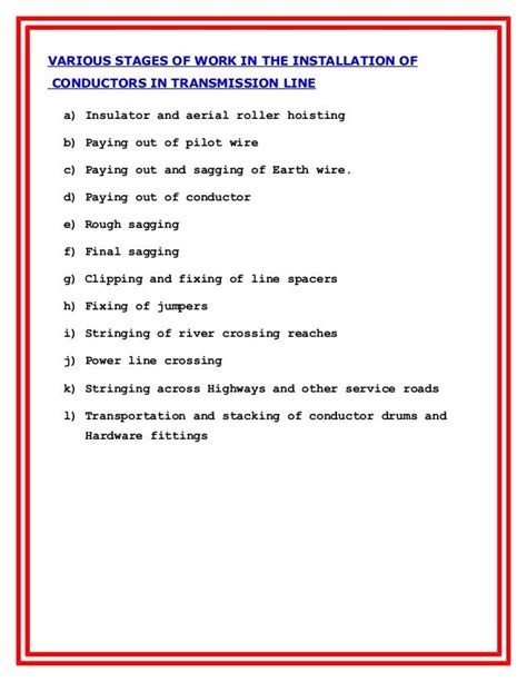 Electrical Installation Method Statement For Electrical Installation