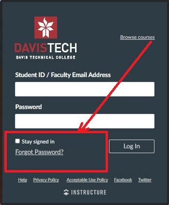 Davis Tech Canvas Login Online 2023 | Davis Technical College